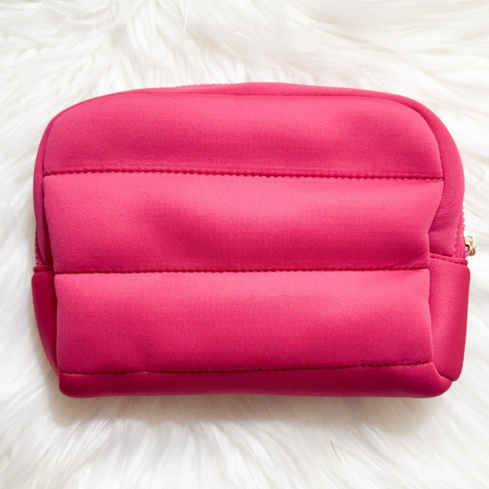 Magenta Makeup Bag